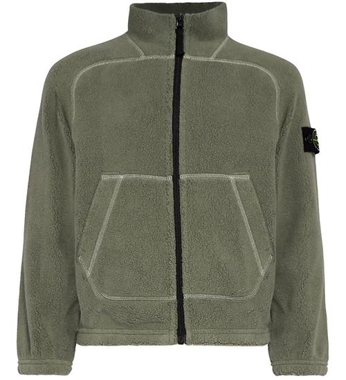 Stone Island Fleecejakke - Military Green