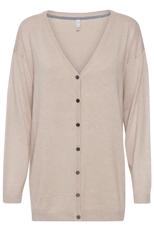 PULZ Jeans Cardigan 'SARA'  beige