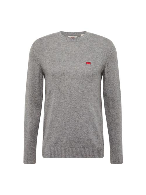 LEVI'S ® Pullover 'Original HM Sweater'  grå / rød / hvid