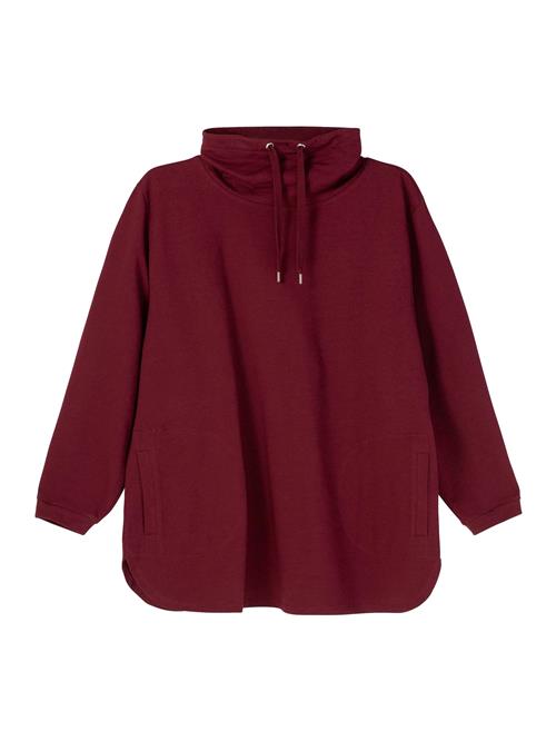 SHEEGO Sweatshirt  vinrød