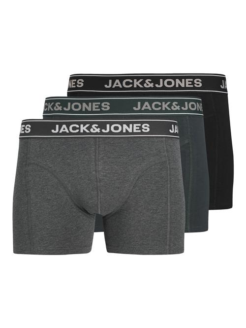 JACK & JONES  3-Pak Bokseshorts Friday Dark Grey Melange