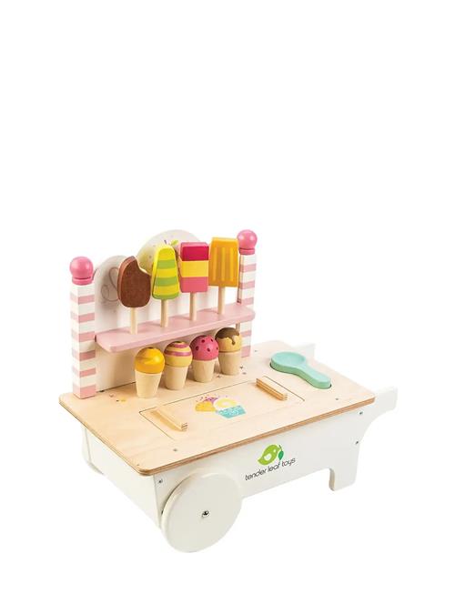 Ice Cream Cart Tender Leaf Patterned