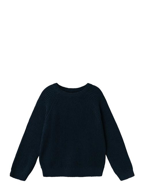 Nkmvolly Ls Knit Name It Navy