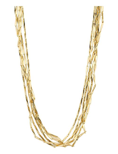 Connect Necklace Gold-Plated Pilgrim Gold
