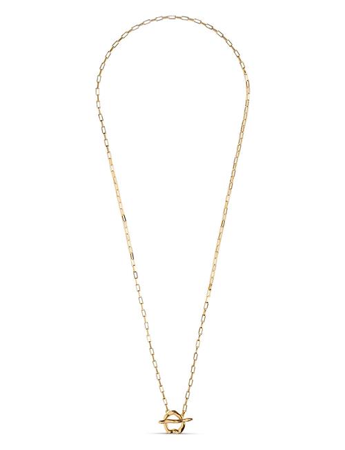 Noel Necklace Enamel Copenhagen Gold