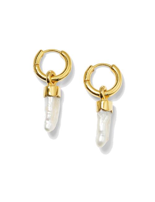 Mrs H Pearl Earrings Syster P Gold