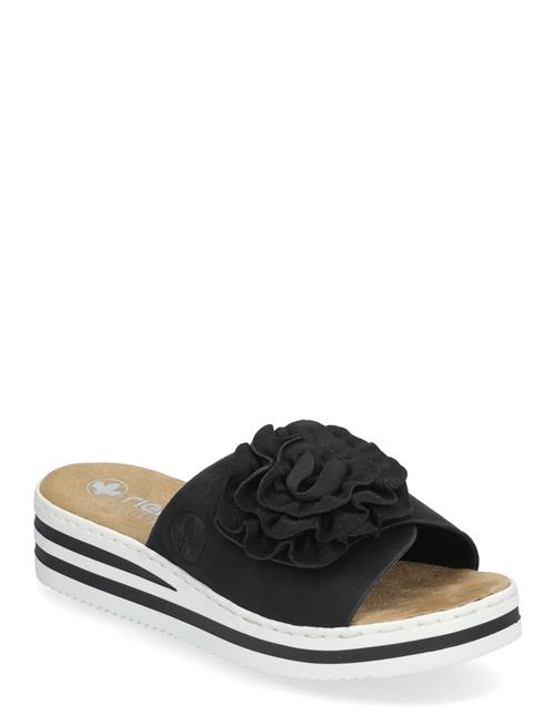 Rieker Ladies' Sandals V0252-52 Green Rieker Black