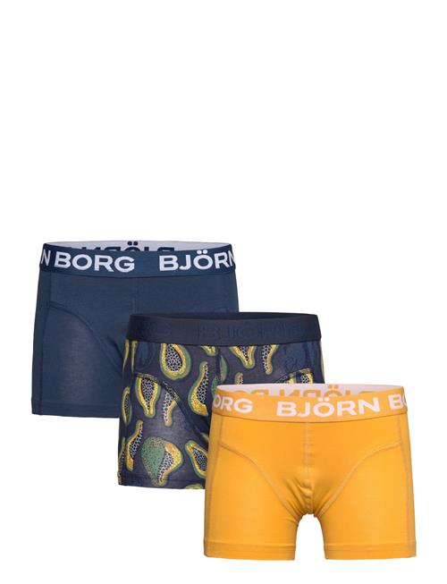 Cotton Stretch Boxer 3P Björn Borg Navy