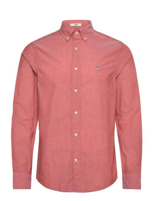 Slim Classic Poplin Shirt GANT Pink