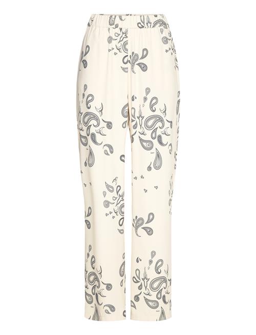 Maria Long Trousers Stylein Cream