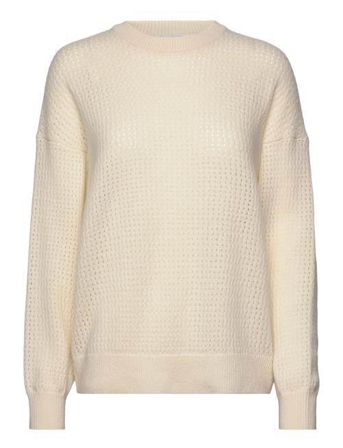 Pointelle Knit Sweater Filippa K Cream