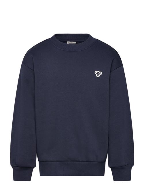 Hmljr Loose Crewneck Bee Hummel Navy