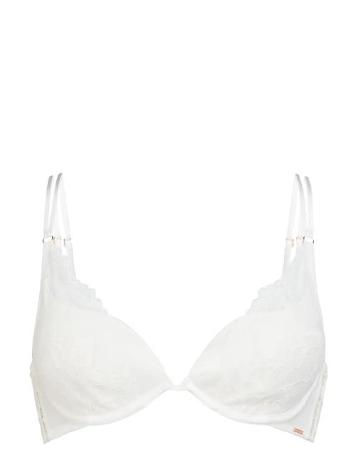 Lyra-Satin Plunge Dorina White