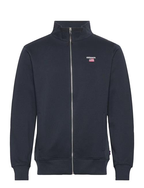 Larry Zip Sweater Sebago Navy
