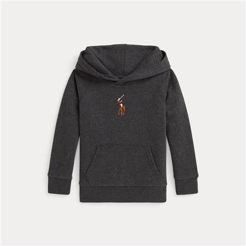 Ralph Lauren Fleece-hættetrøje Windsor Heather  Windsor Heather 124-128cm  Sort  124-128 cm  kvinde