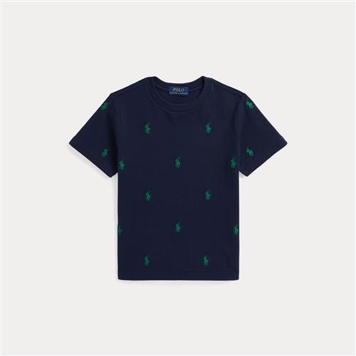 Ralph Lauren Polo Pony T-shirt I Mesh Refined Navy  Refined Navy 109-116cm  Marineblå  109-116 cm  mand