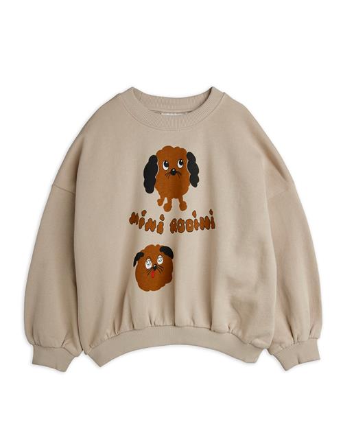 Mini Rodini Doggies Sweatshirt Grey  Grey 80/86 cm  Beige  80/86 cm  mand