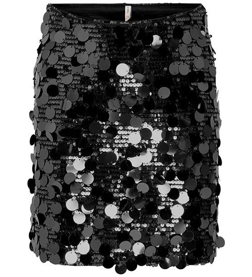 Kids Only Nederdel - KogJadel - Black/Black Sequins