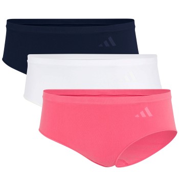 adidas Trusser 3P Sport Active Seamless Hipster Flerfarvet-2 polyamid Large Dame