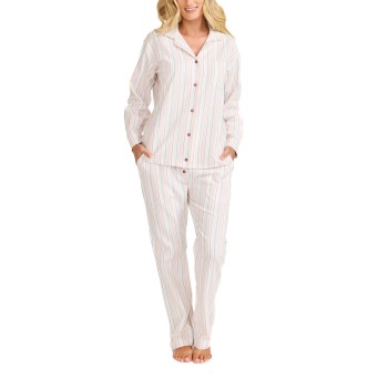 Damella Cotton Flannel Pyjamas Flerfarvet bomuld XX-Large Dame