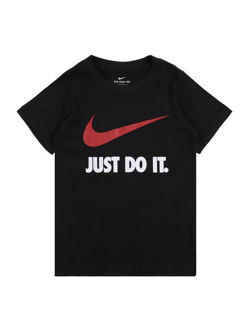 NIKE Shirts  rød / sort / hvid