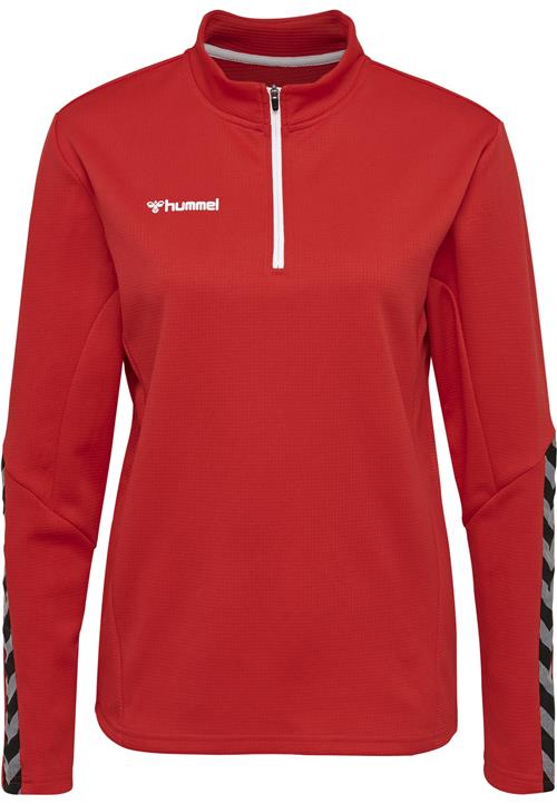 Hummel Sportsweatshirt 'Authentic'  knaldrød / sort / hvid