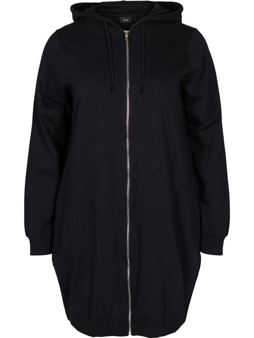 Zizzi Sweatjakke 'Shelly'  sort