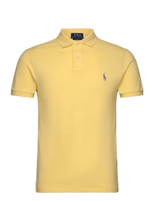Slim Fit Mesh Polo Shirt Polo Ralph Lauren Yellow