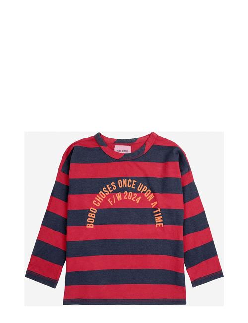 Bobo Circle Stripes T-Shirt Bobo Choses Red