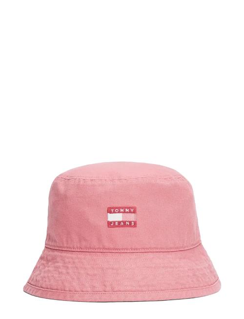 Tjw Heritage Canvas Bucket Hat Tommy Hilfiger Pink
