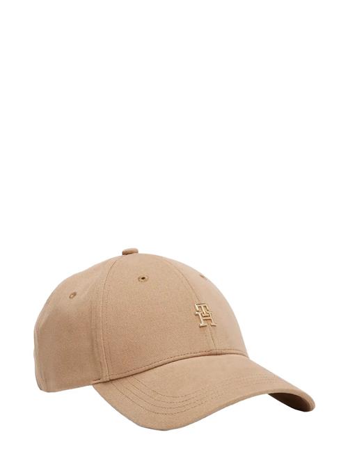 Th Elevated Chic Cap Tommy Hilfiger Beige