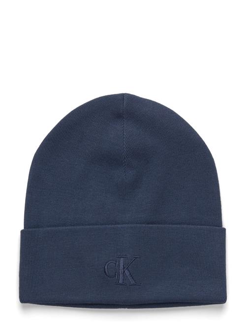 Ck Fine Rib Beanie Calvin Klein Navy