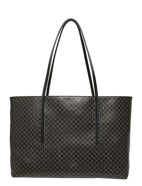 Emblem Aop Tote W/ Pouch Calvin Klein Black