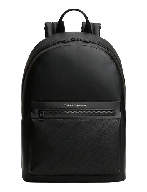 Th Monogram Backpack Tommy Hilfiger Black