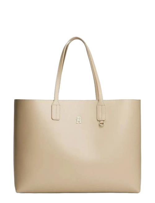 Th Icon Tote Tommy Hilfiger Beige