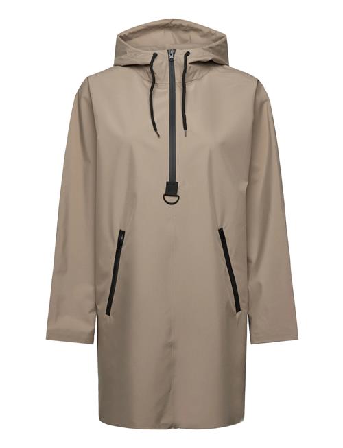 Long Poncho FREE/QUENT Beige