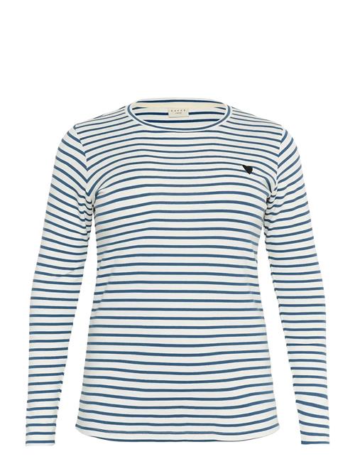 Kclia T-Shirt Kaffe Curve Navy
