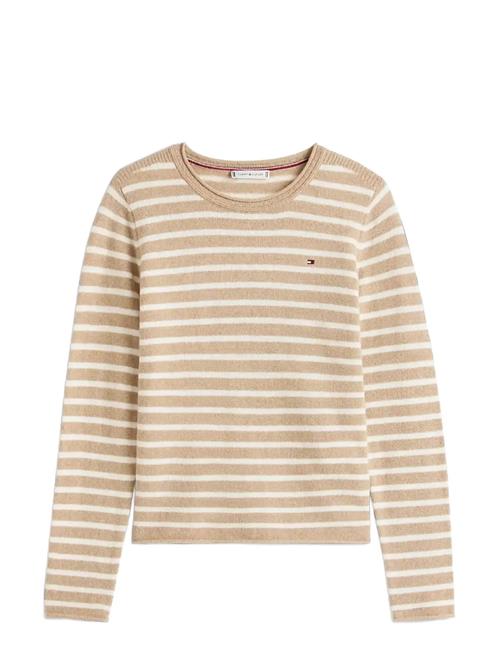Soft Wool C-Nk Sweater Tommy Hilfiger Beige
