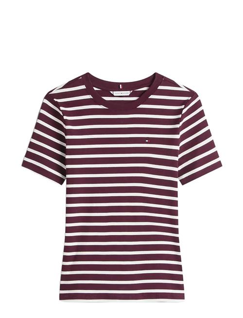 Slim Cody C-Nk Ss Tommy Hilfiger Burgundy