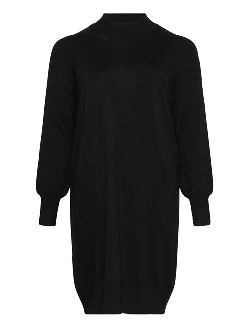 Kclini Knit Dress Kaffe Curve Black