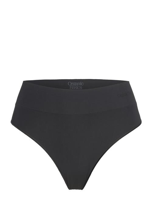 Smooth Thong Organic Basics Black