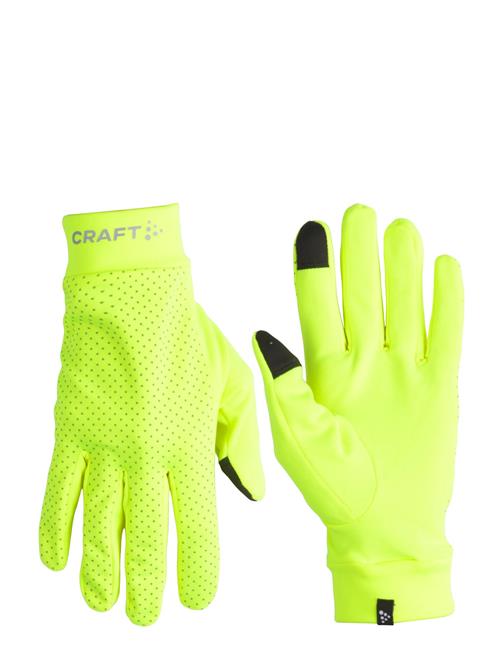 Lumen Fleece Glove 2 Craft Yellow