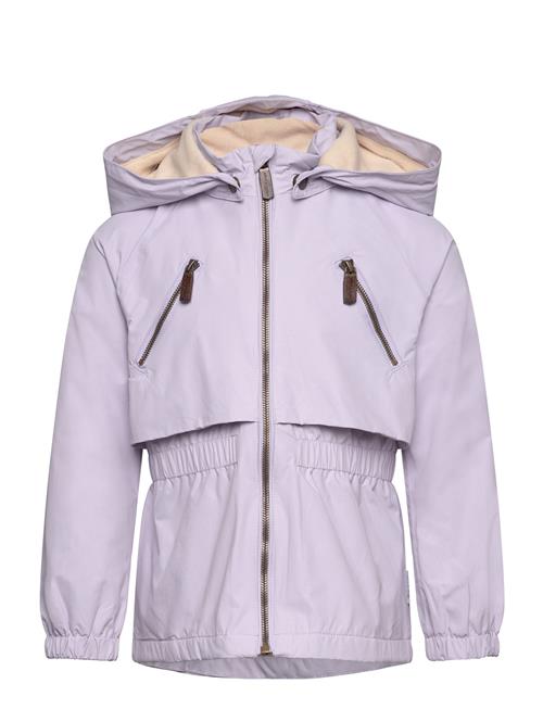 Matalgea Fleece Lined Spring Jacket. Grs MINI A TURE Purple