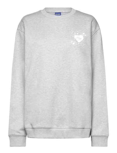 Over D Crew_B_4 HUGO BLUE Grey