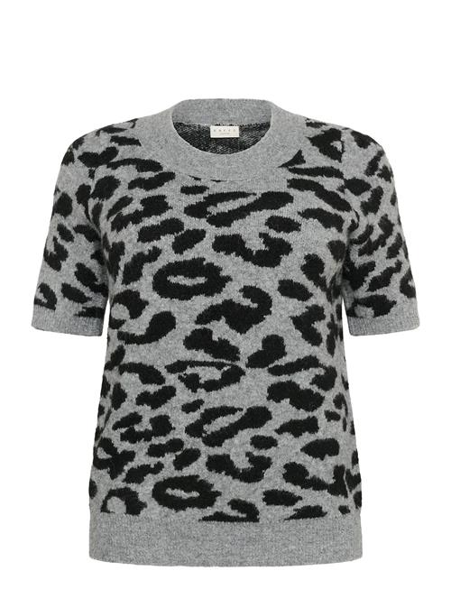 Kcsandia Pullover Kaffe Curve Patterned