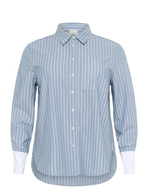 Kcmelina Shirt Kaffe Curve Blue