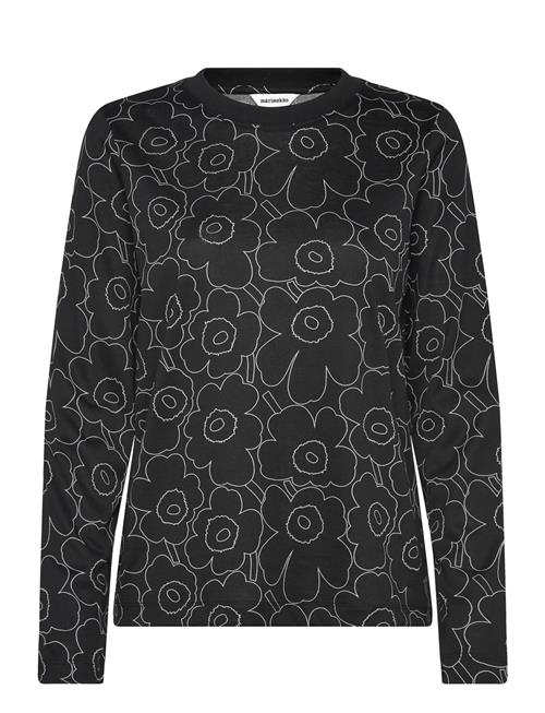 Sekunti Piirto Unikko Marimekko Black