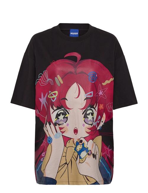 Over D Tee_B_4 HUGO BLUE Black