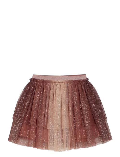 Skirt W. Glitter Minymo Pink