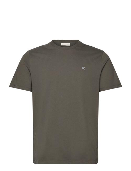 Ss Classic Monogram Tee Calvin Klein Jeans Grey